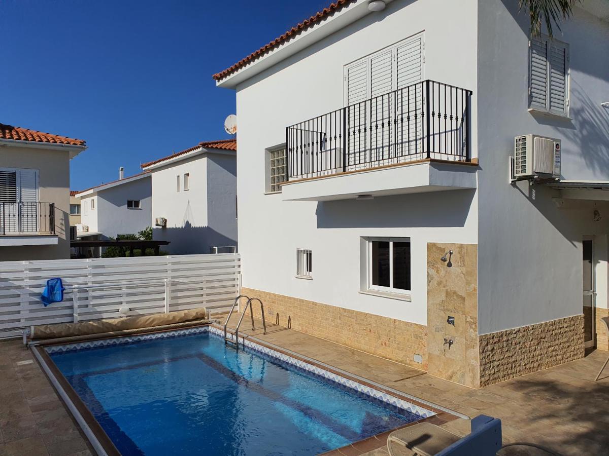 Protaras Sea View Villa With Private Pool Luaran gambar